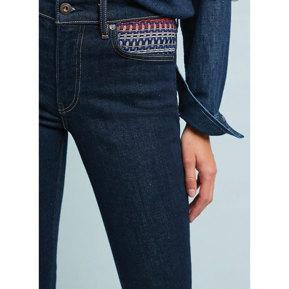 Levis Stem Flare Anthropologie NWT Denim Jeans Size 28 MSRP $198